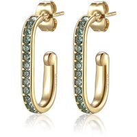Boucles d'oreilles Sagapo Femme Vibes in Acier Cristallo SVB17